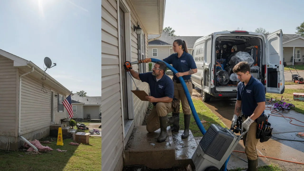 Ceiling Water Damage Restoration in Pearisburg, VA near me